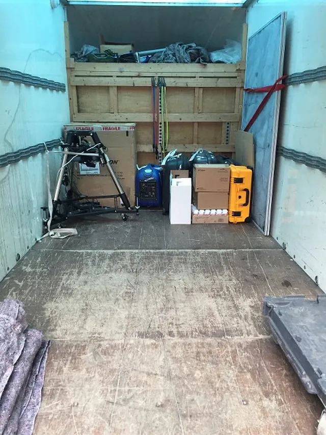 Items in the Van